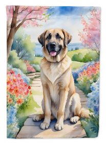 Anatolian Shepherd Spring Garden Garden Flag Mailbox Flag Decorative Yard Flag Banner Outside Patio Artwork Yard Flower Beds, Garden Size, Multic
